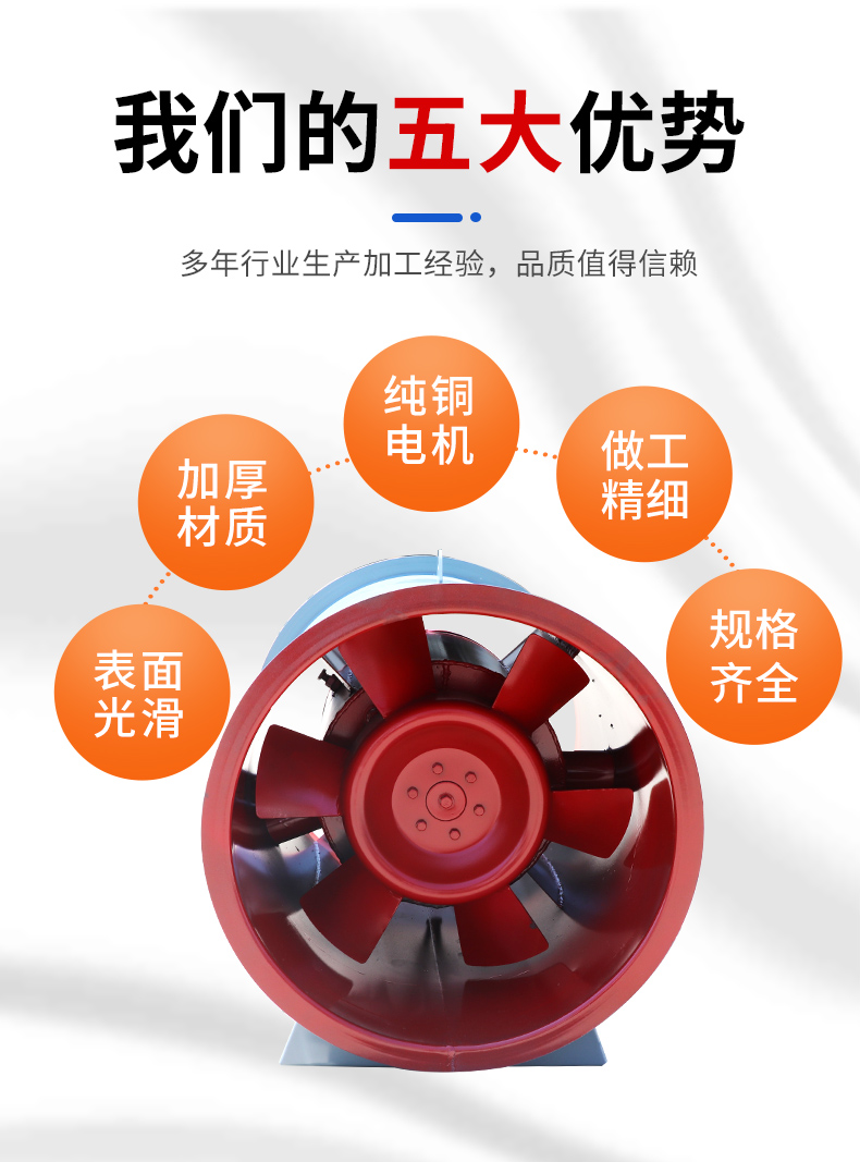 HTF轴流消防高温排烟风机(图5)